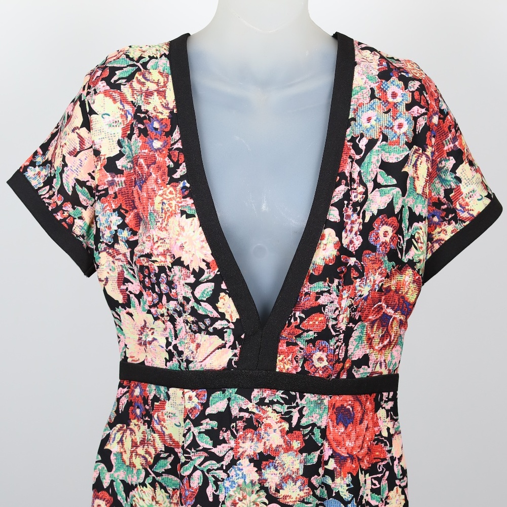 Floral Short Sleeve Dress